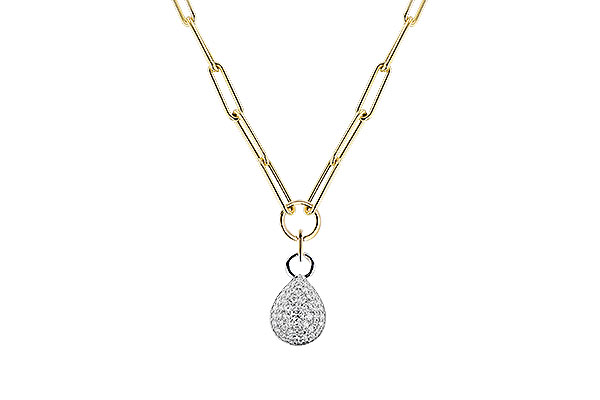 M319-91360: NECKLACE 1.26 TW (17 INCHES)