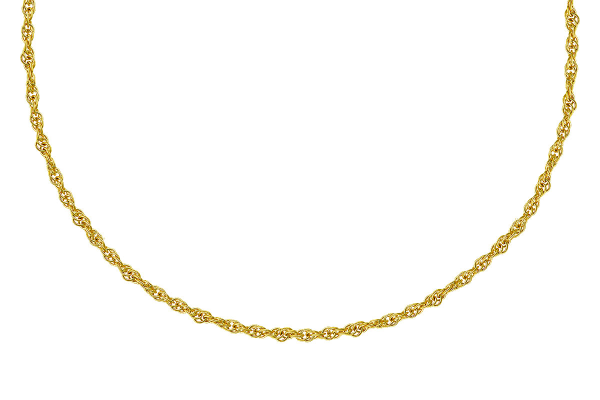 A319-96807: ROPE CHAIN (16IN, 1.5MM, 14KT, LOBSTER CLASP)
