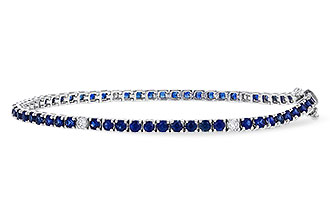 C320-83161: BRACELET 3.27 TW SAPP 3.52 TGW (7")