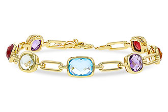 C320-85870: BRACELET 8.87 TW SEMI-PREC (GT,CIT,AMY,G.AMY,BT)