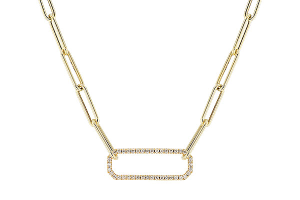 E319-91361: NECKLACE .50 TW (17 INCHES)