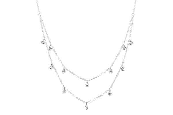 E319-92261: NECKLACE .22 TW (18 INCHES)