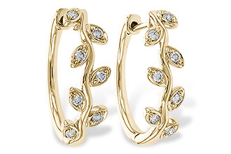 E320-84061: EARRINGS .25 TW