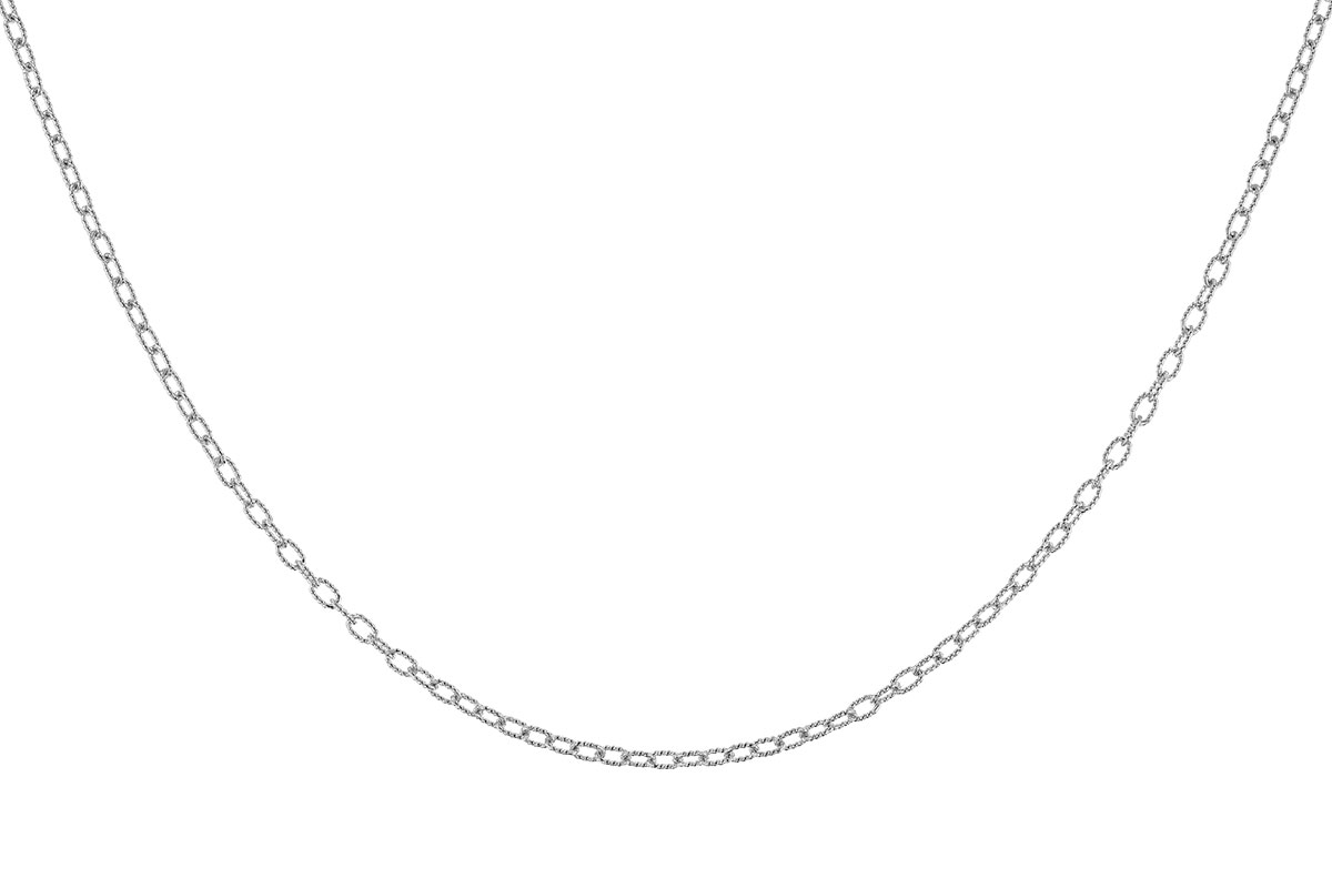 F319-96806: ROLO LG (24IN, 2.3MM, 14KT, LOBSTER CLASP)