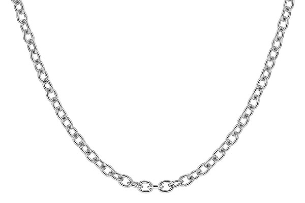 F319-97670: CABLE CHAIN (18IN, 1.3MM, 14KT, LOBSTER CLASP)