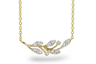 F320-84915: NECKLACE .32 TW