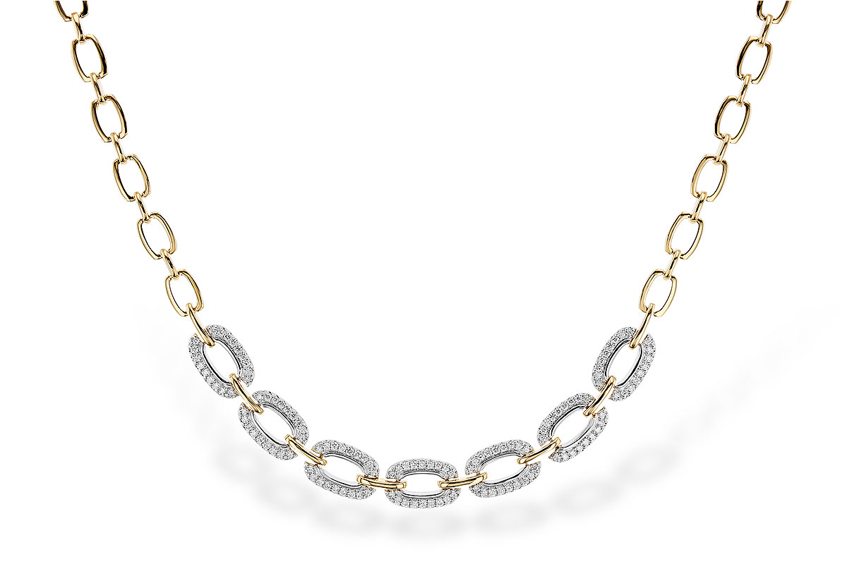 H319-92206: NECKLACE 1.95 TW (17 INCHES)