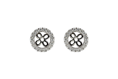 K233-58561: EARRING JACKETS .24 TW (FOR 0.75-1.00 CT TW STUDS)