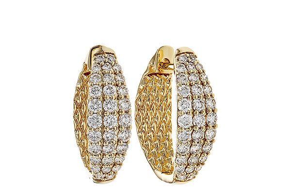 L320-85824: EARRINGS 1.00 TW
